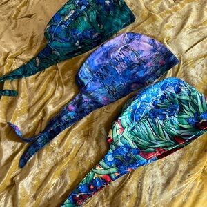 Van Gogh Floral Surgical Caps